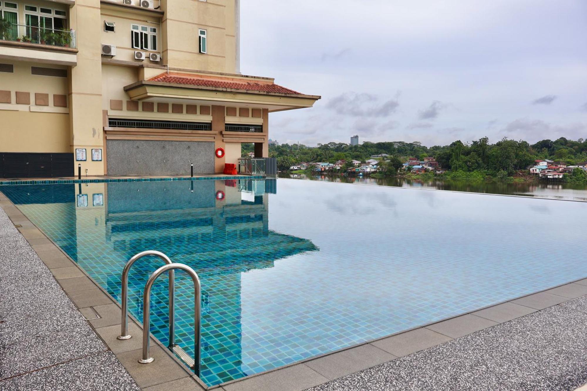 Kuching City Centre Smart Home Luxury Resort Condo Dış mekan fotoğraf
